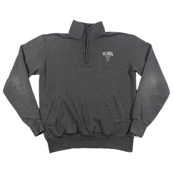 Villanova Wildcats Mens Champion Quarter-Zip Pullover Sweatshirt (Medium)