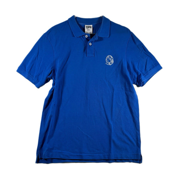 Billionaire Boys Club Men's Embroidered Astronaut Logo Polo Shirt Blue (Large)
