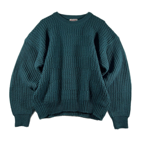 Vintage Mervyn’s Windridge Mens Knit Pullover Acrylic Korea-Made Sweater (Large)