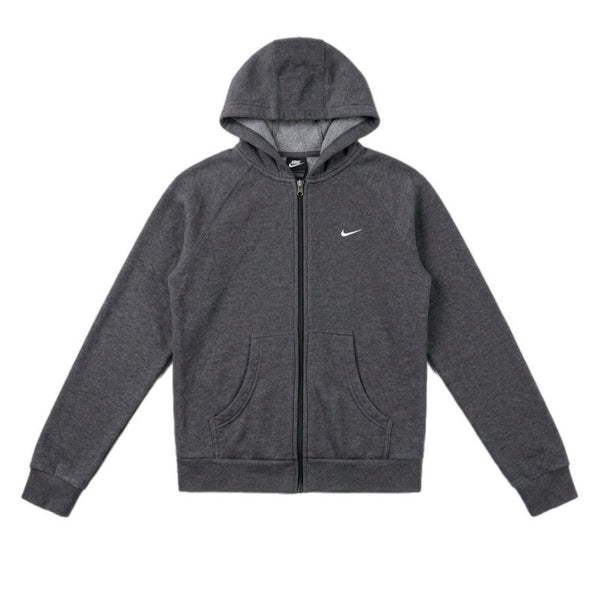 Men’s Nike Full-Zip Fleece Sweatshirt Jacket Gray (Medium)