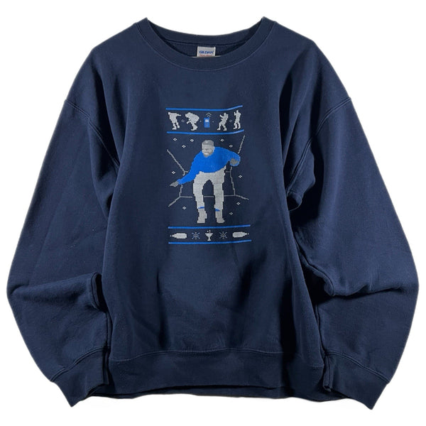 2010s Gildan Mens Drake Hotline Bling Christmas Graphic Heavy Sweatshirt (Large)