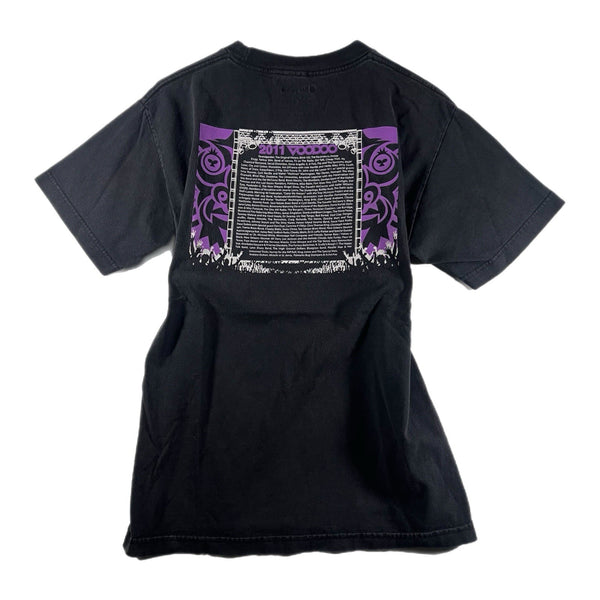 Y2K 2011 Voodoo Fest New Orleans Men's Graphic Band Rap T Shirt Black (Medium)