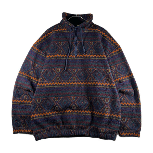 Vintage Rogue Men's Hiking Quarter-Zip Pullover Patagonia-Type Jacket Rare (XL)