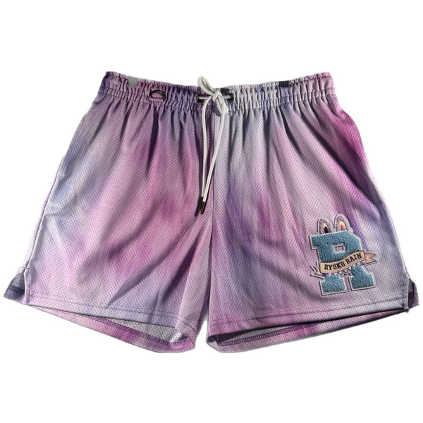 Ryoko Rain Men’s Colorful Easter Graphic Designer Mesh Shorts (2XL)