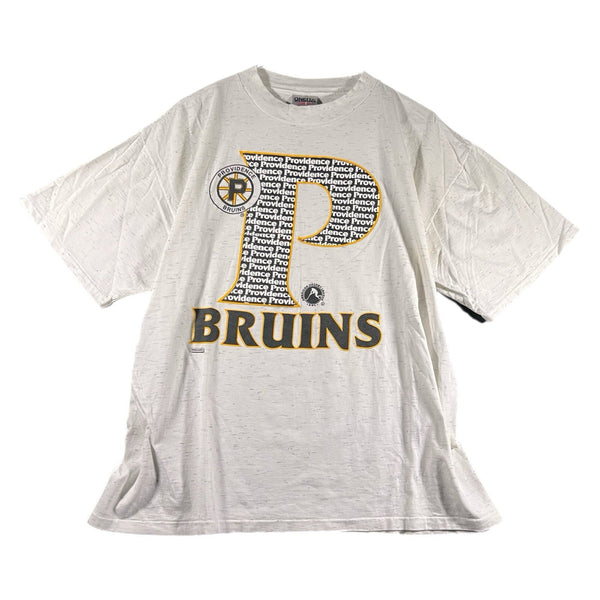Rare Vintage Hockey Men's Providence Bruins AHL USA-Made Graphic T Shirt (XL)