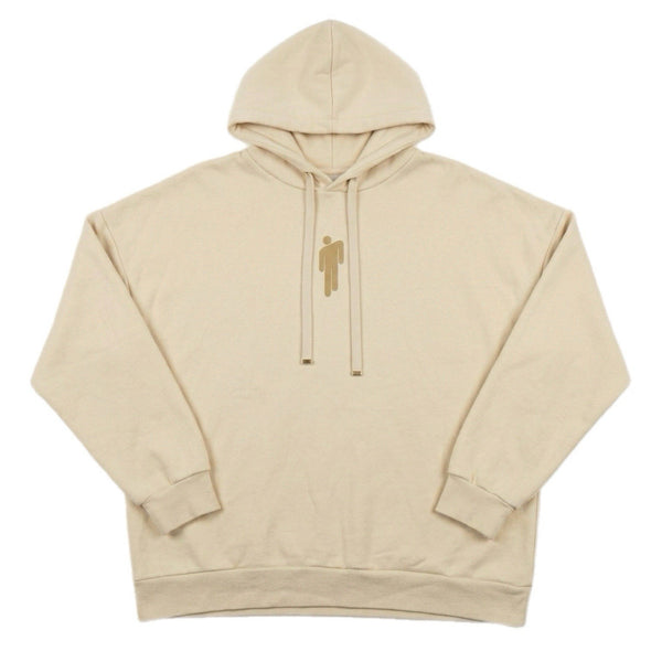 Billie Eilish Oversized Blohsh Graphic Hoodie Fleece Pullover Beige Rare (Large)