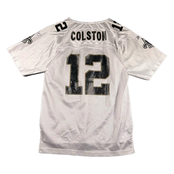 Vintage Reebok Youth NFL New Orleans Saints Colston Football Jersey Away (Large)