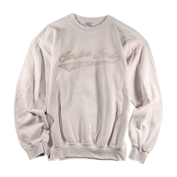 Vintage Gildan Heavyweight Cape Cod Print Pullover Crewneck Sweatshirt (Medium)