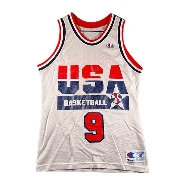 Rare Vintage Champion Jordan Dream Team-USA Olympics Basketball Jersey (Size 40)