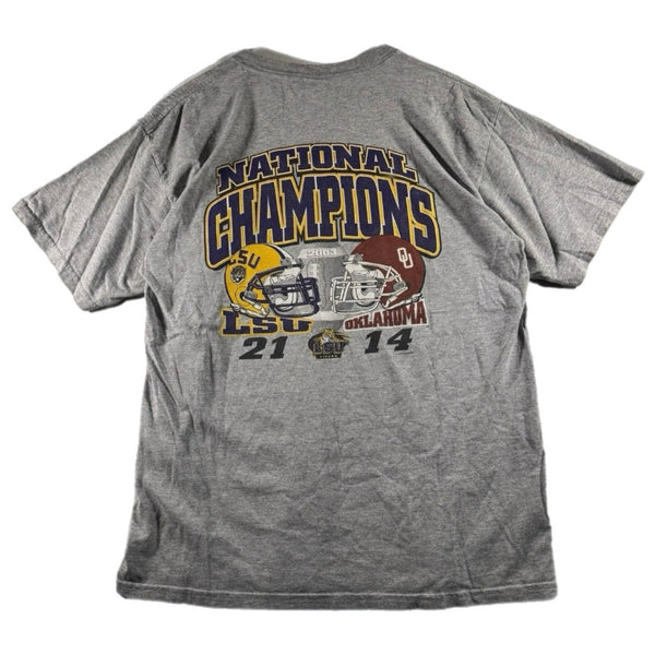 Vintage LSU Tigers NCAA Football 2003 National Champs Graphic T Shirt (Large)