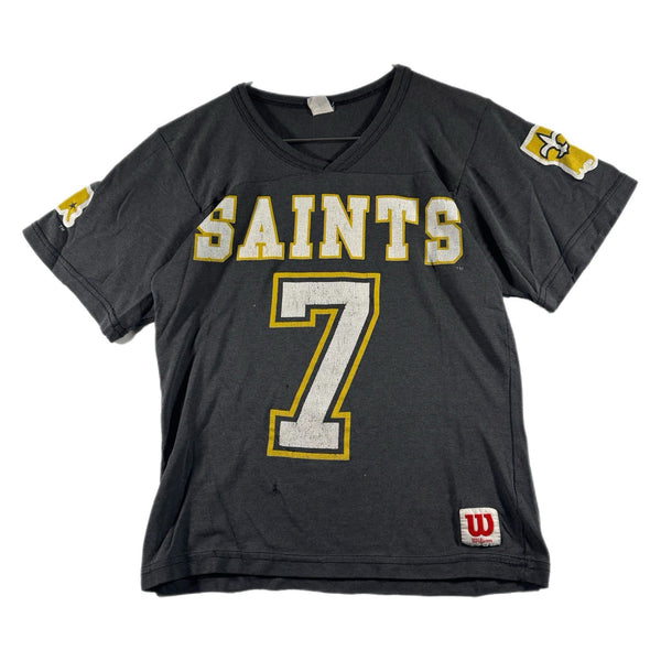 Vintage Wilson Women's NFL New Orleans Saints Football Jersey Black (Medium)