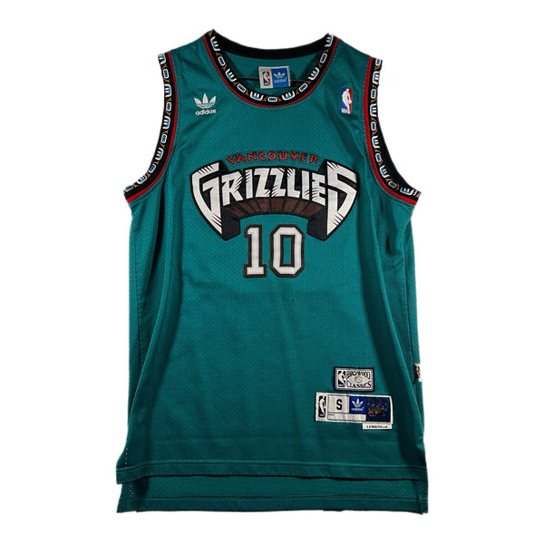 Vintage Adidas Mike Bibby Vancouver Grizzlies NBA Jersey Teal Rare (Medium)