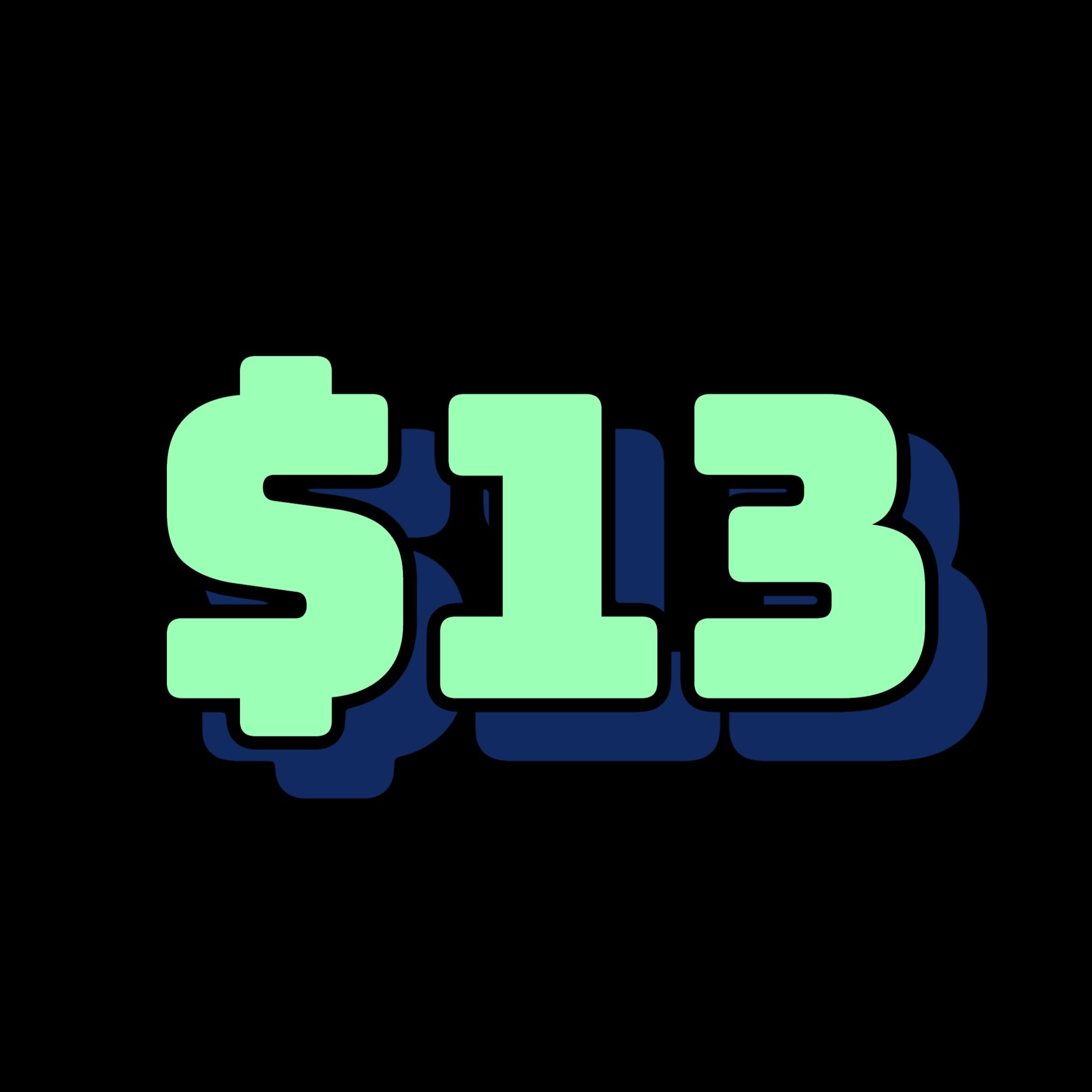 Item - $13